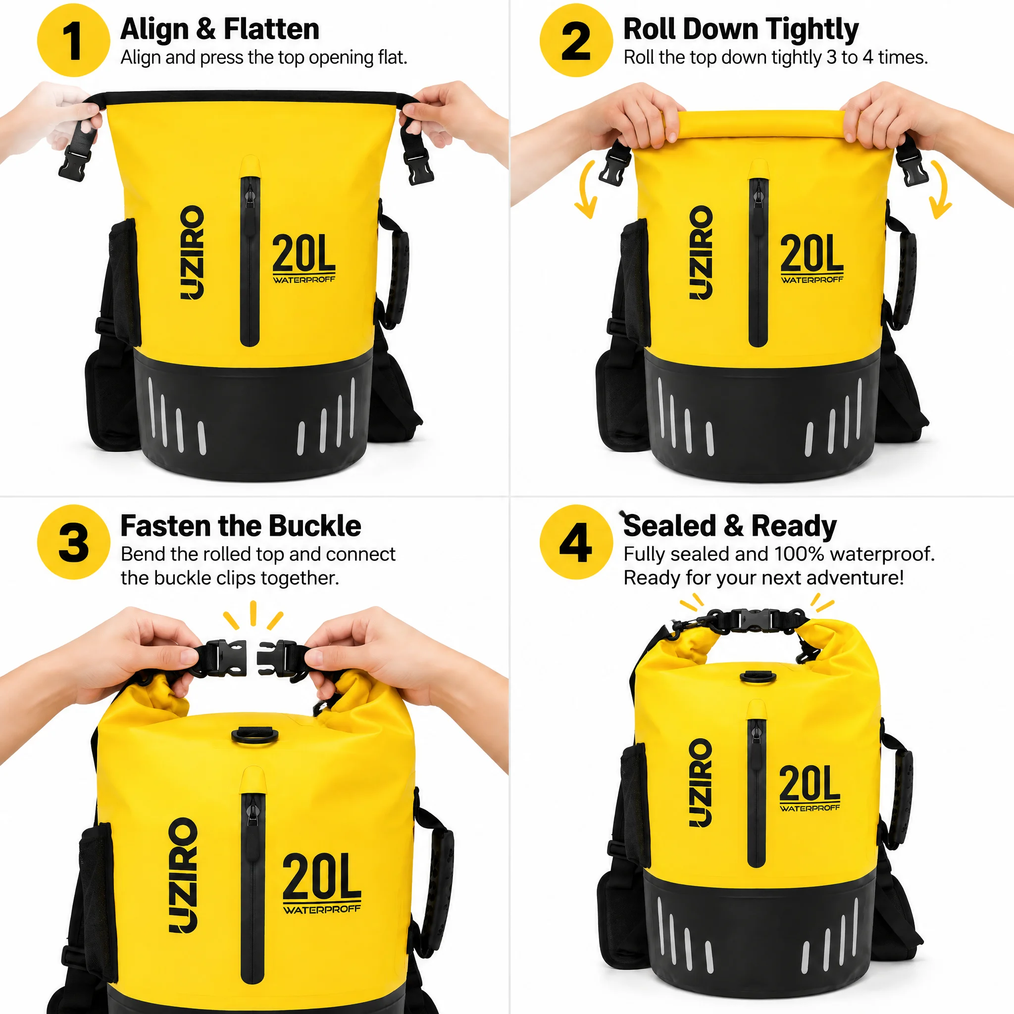 20L waterproof dry kayak swimm - Dry Bag Waterproof recension och pris