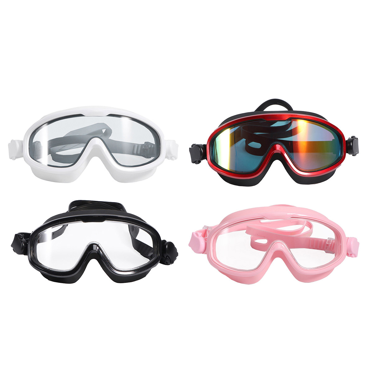 White Waterproof Swim Goggles  - Goggles Swim recension och pris
