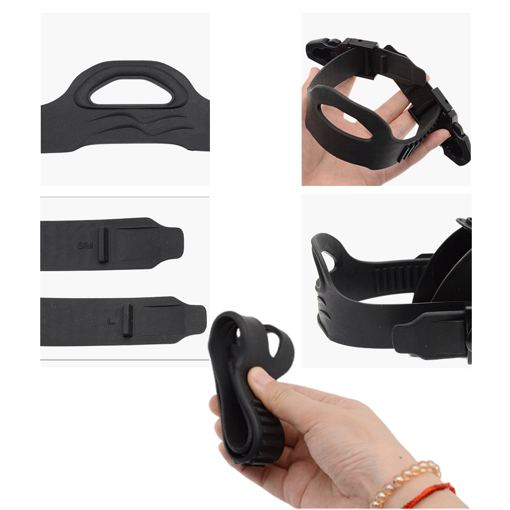 1Pair Diving Fin Strap with Qu - Swim Fins recension och pris