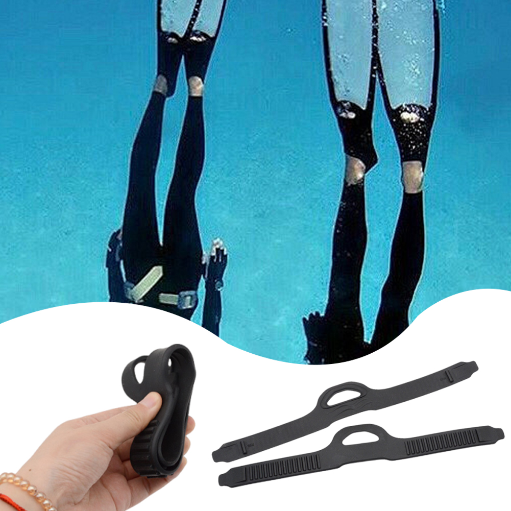 1Pair Diving Fin Strap with Qu - Swim Fins recension och pris