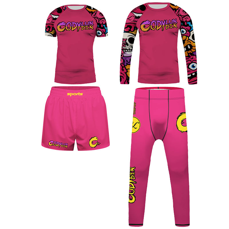 Kid's MMA Muay Thai Jiu Jitsu  - Rash Guard recension och pris
