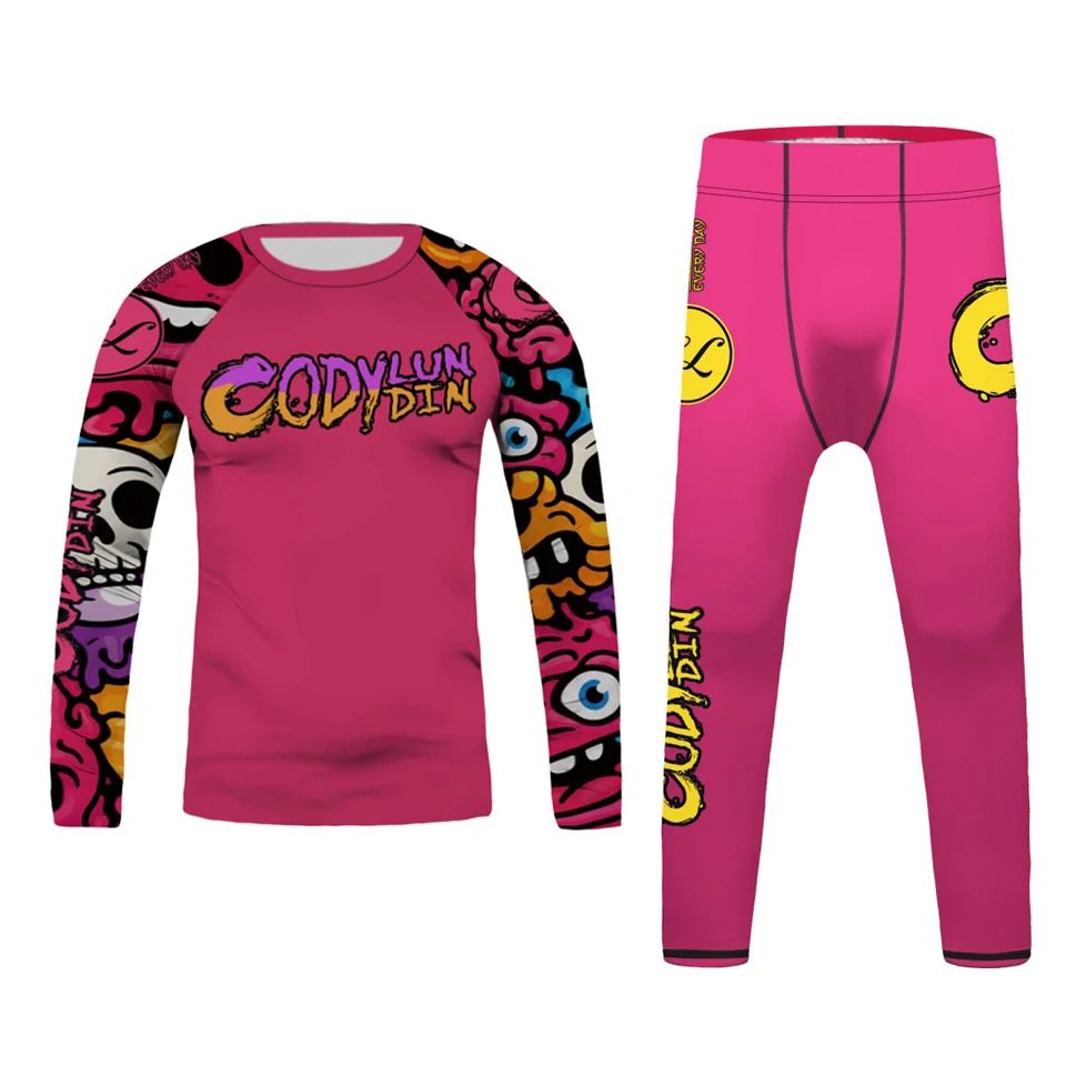 Kid's MMA Muay Thai Jiu Jitsu  - Rash Guard recension och pris