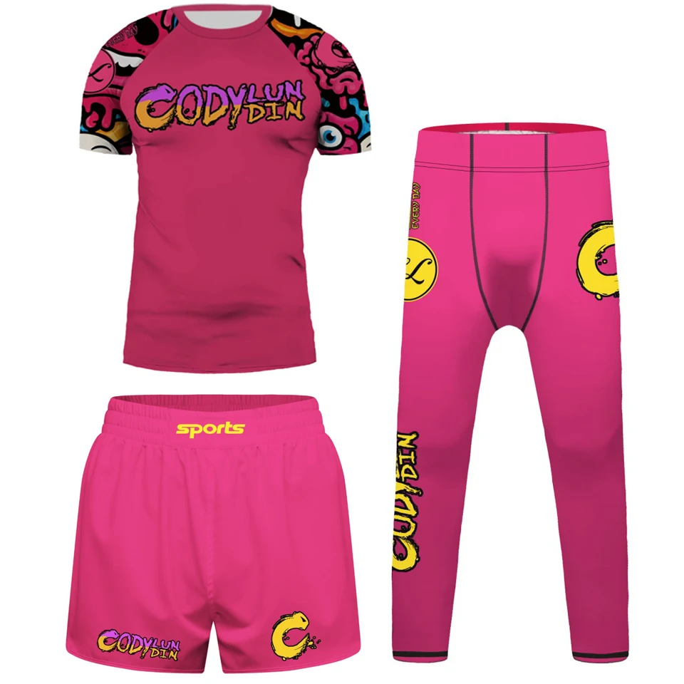Kid's MMA Muay Thai Jiu Jitsu  - Rash Guard recension och pris