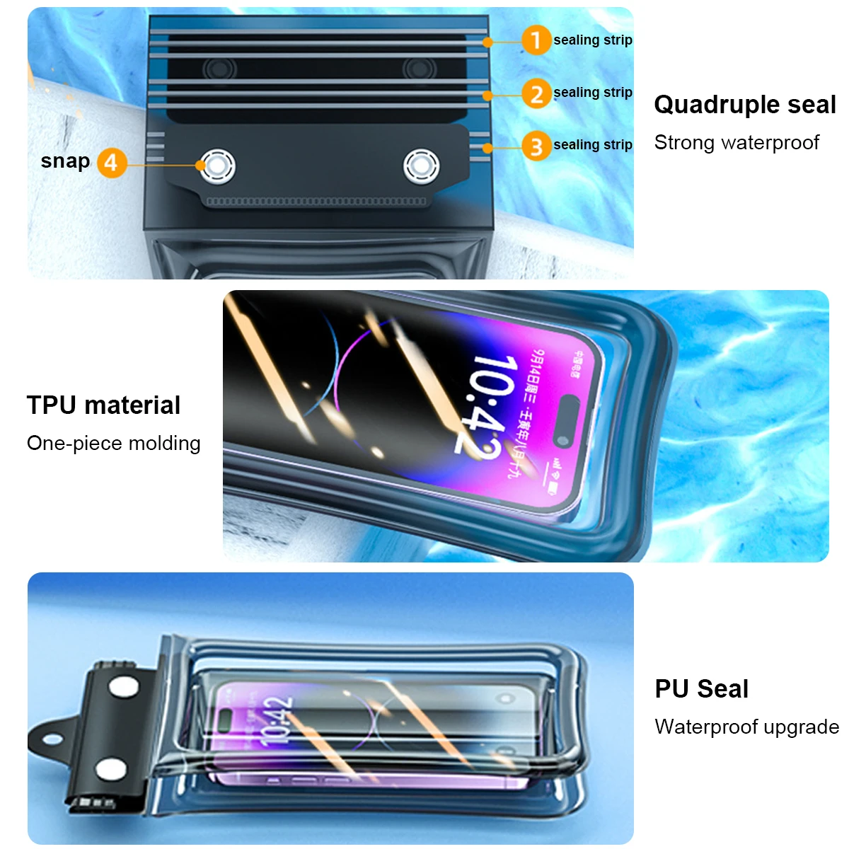 Floating Waterproof Phone Case - Dry Bag Waterproof recension och pris