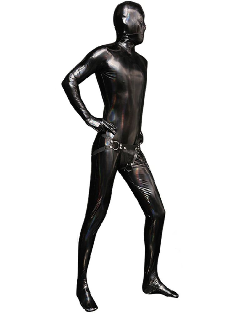 M-4XL Colorful Wet Look PVC Ca - Wetsuit Men recension och pris