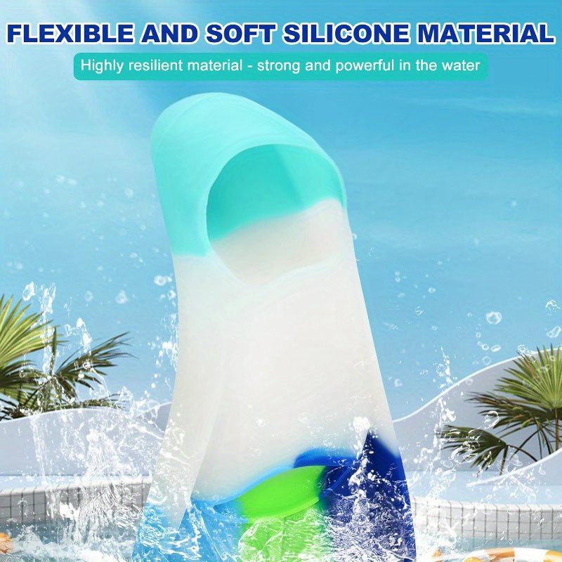 Silicone Swim Fins Quick Dry B - Flippers Swimming recension och pris