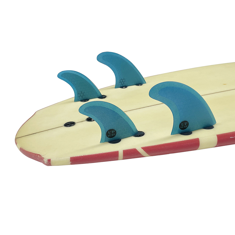 UPSURF M+GL Quad Fins FCS Doub - Surfboard Leash recension och pris