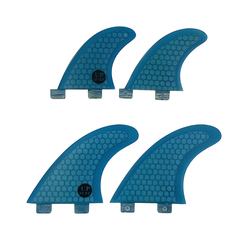 UPSURF M+GL Quad Fins FCS Doub - Surfboard Leash recension och pris