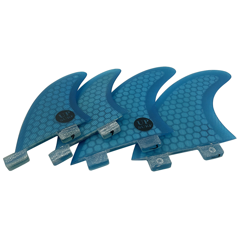 UPSURF M+GL Quad Fins FCS Doub - Surfboard Leash recension och pris