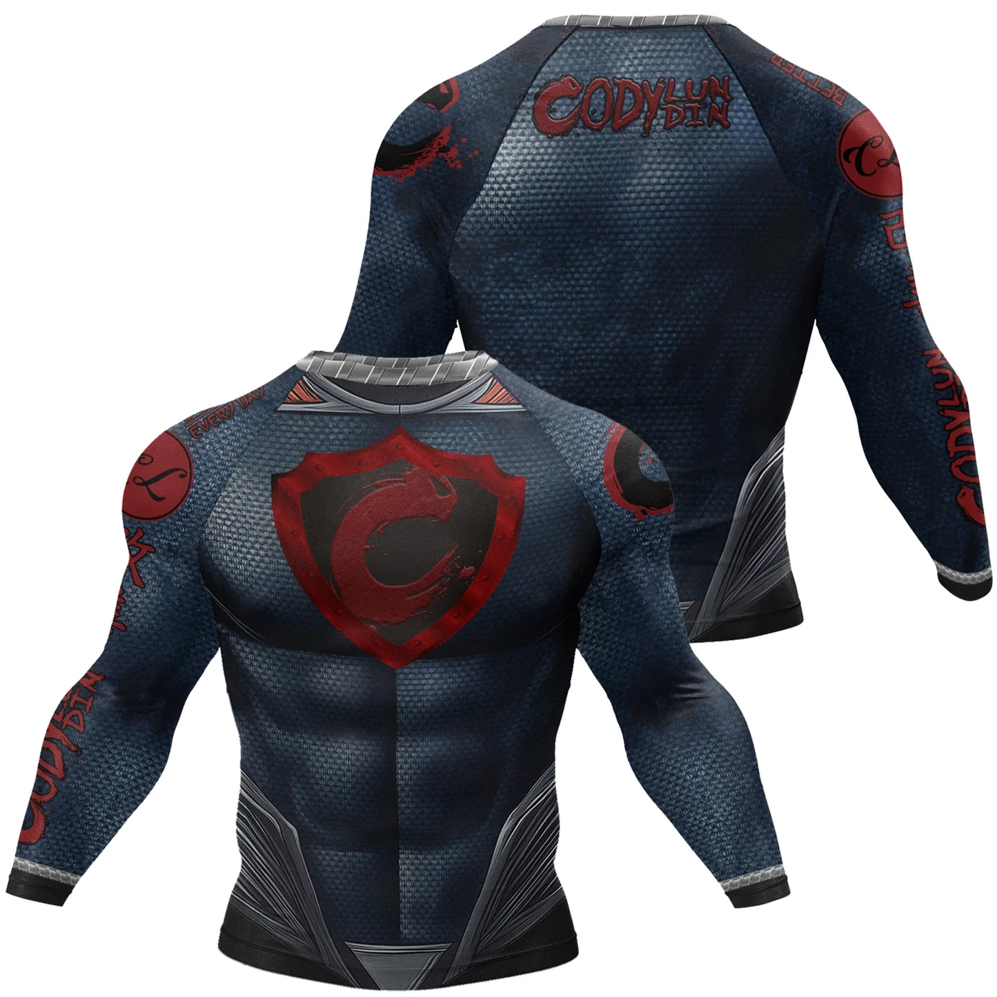 Men Cody Lundin MMA T-shirt 3D - Rash Guard recension och pris