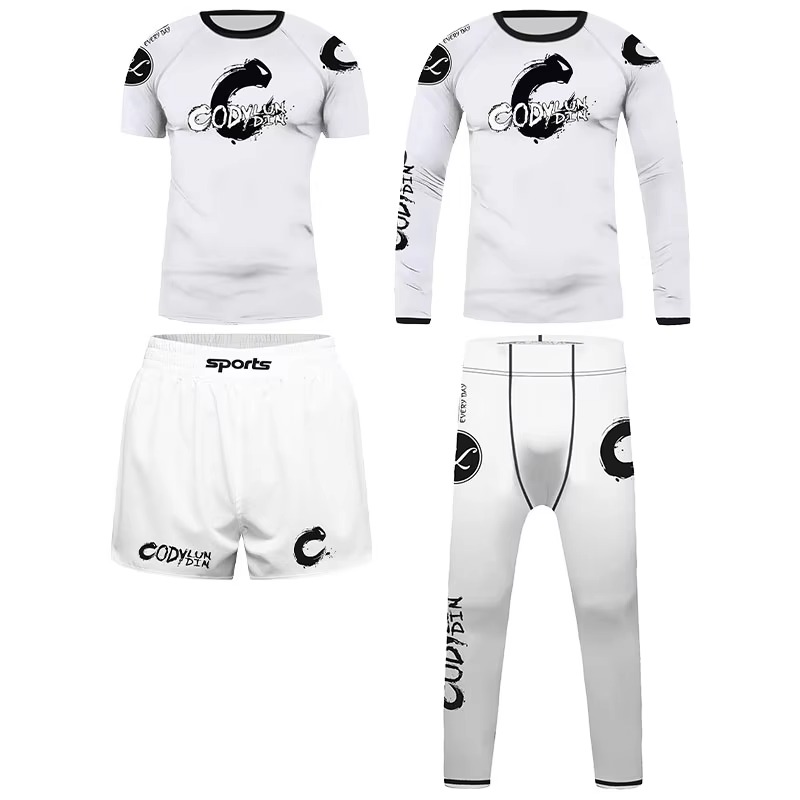 Kid's Sportswear Muay Thai Jiu - Rash Guard recension och pris