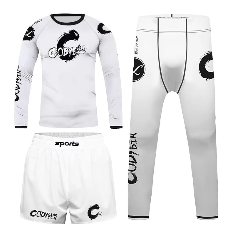 Kid's Sportswear Muay Thai Jiu - Rash Guard recension och pris