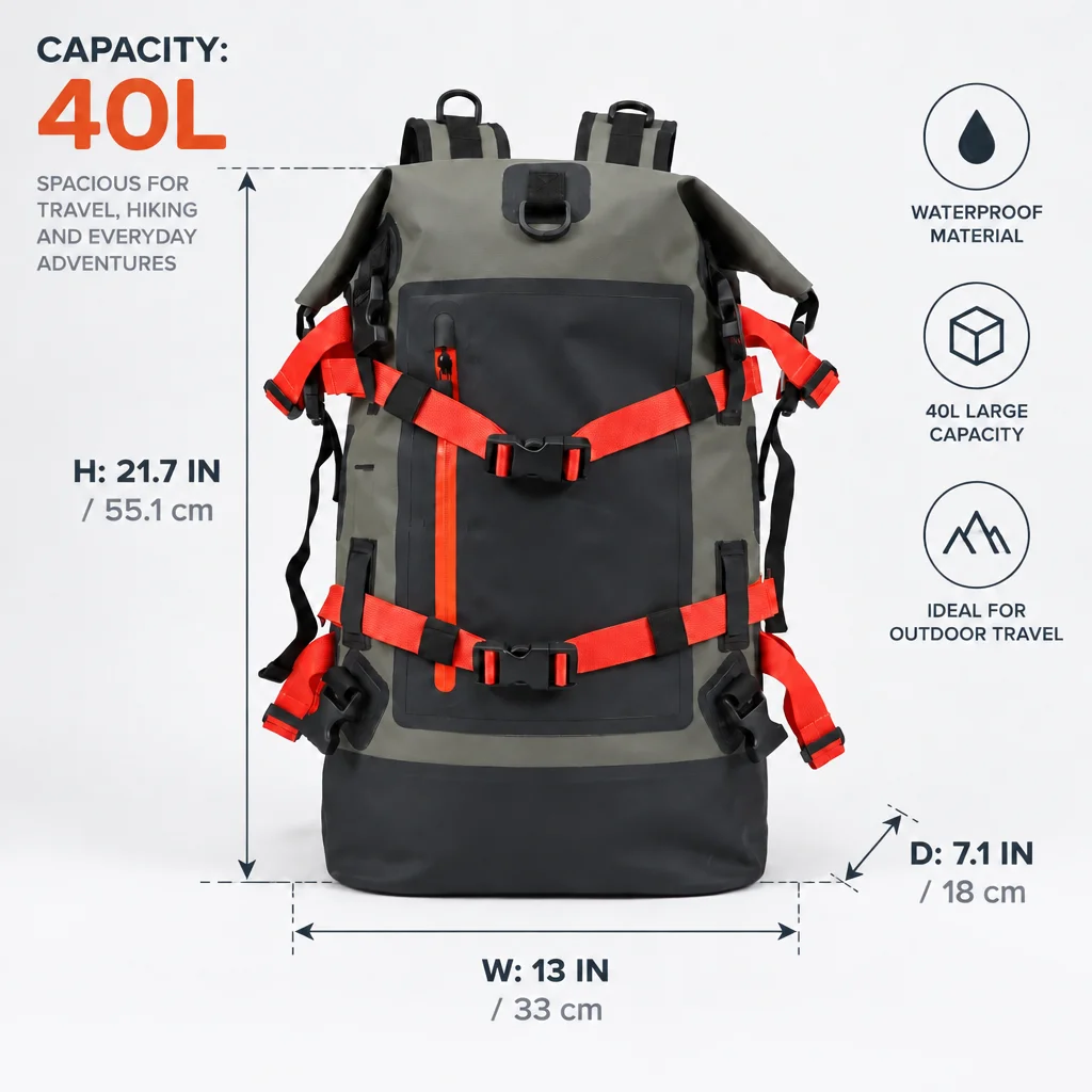 40L Dry Bags for Men & Women P - Dry Bag Waterproof recension och pris