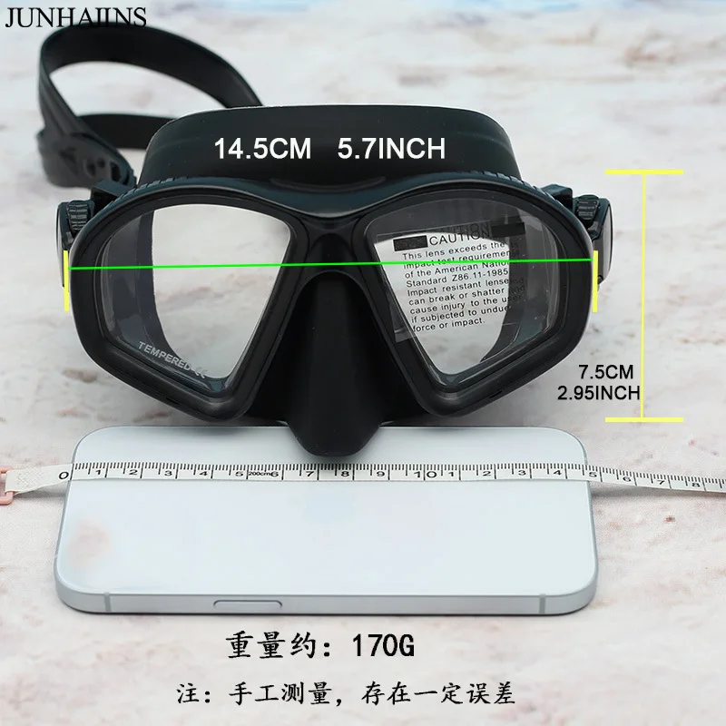 Professional Male and Female L - Diving Mask recension och pris