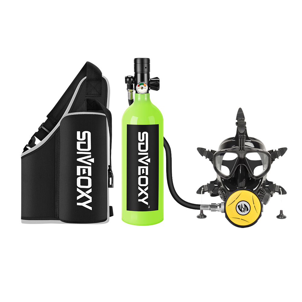 1L Integrated Head Diving Resp - Snorkeling Gear recension och pris