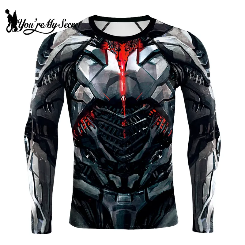 3D Printed Casual Long Sleeve  - Rash Guard recension och pris
