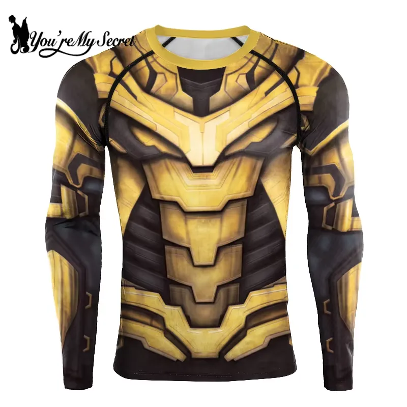 3D Printed Casual Long Sleeve  - Rash Guard recension och pris