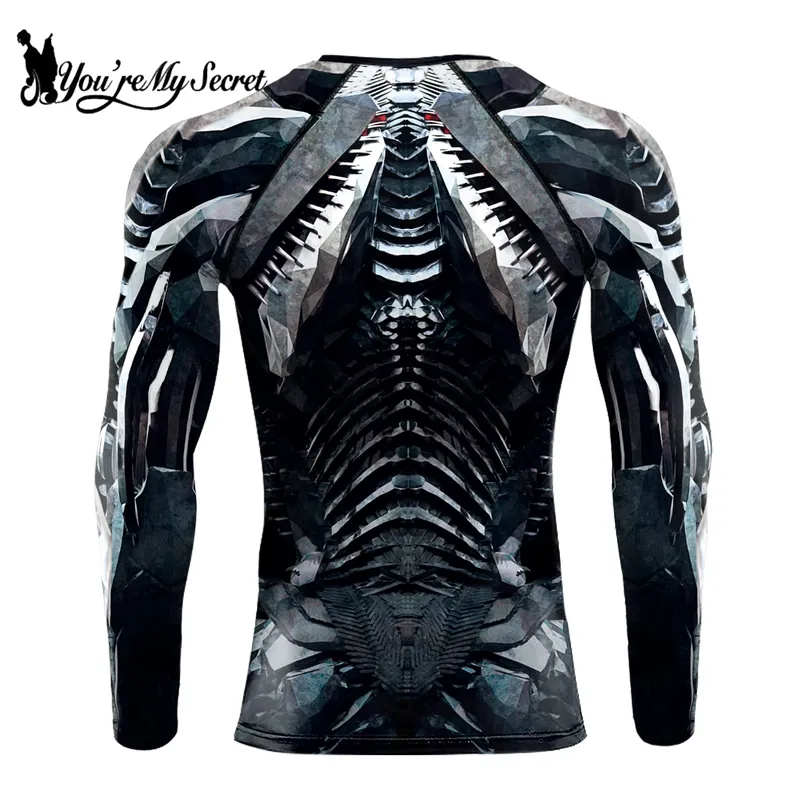 3D Printed Casual Long Sleeve  - Rash Guard recension och pris