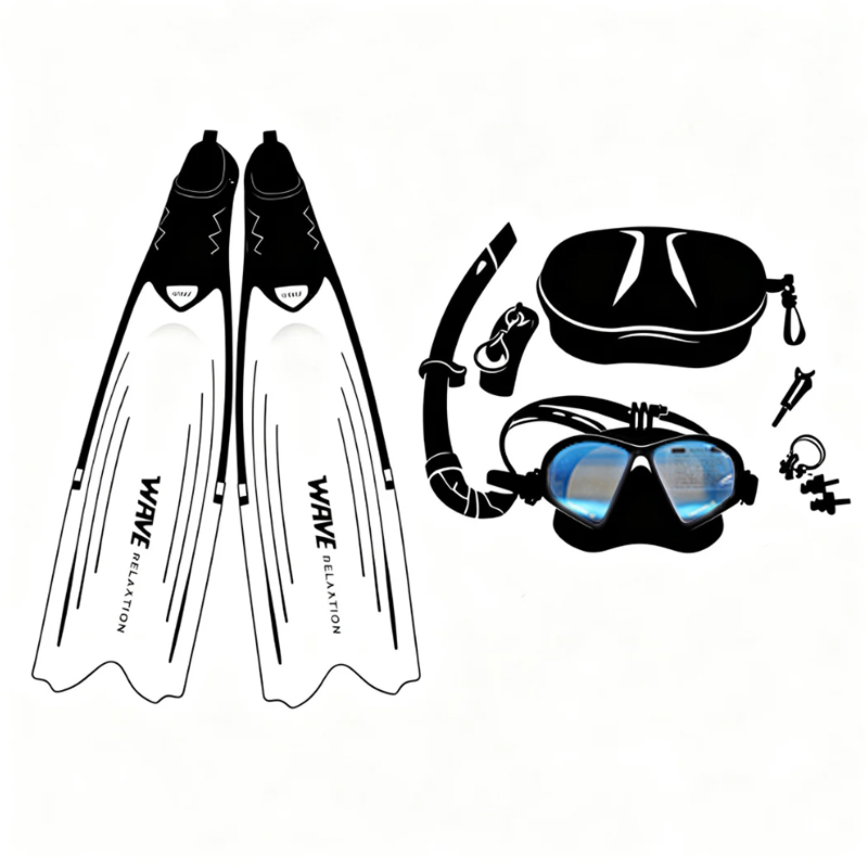 Professional Freediving Long F - Snorkel Set recension och pris